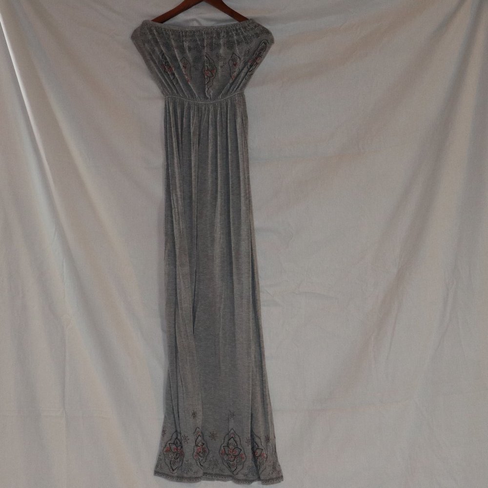 Gray Maxi Sundress